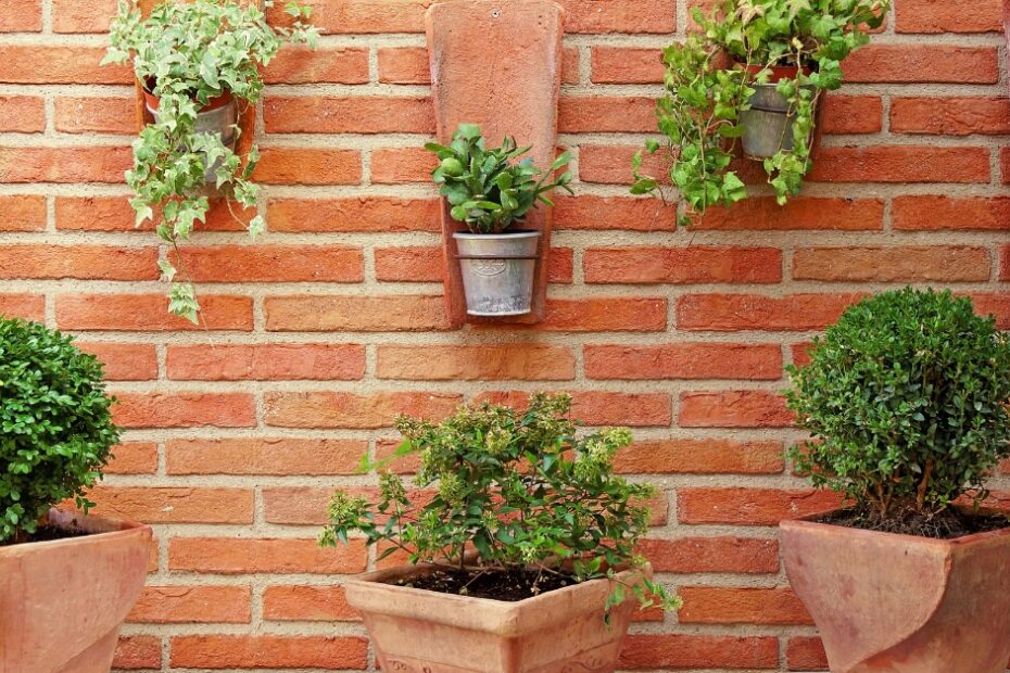 Apartamento moderno com jardim vertical pronto na parede, trazendo frescor e elegância ao ambiente.