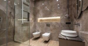Descubra 13 ideias de lavabo moderno para transformar seu espaço com estilo e funcionalidade. Inspire-se e valorize sua casa agora!