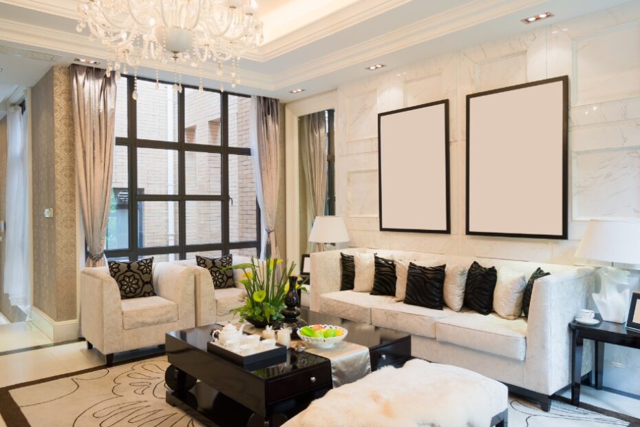 Sala de Estar Luxuosa