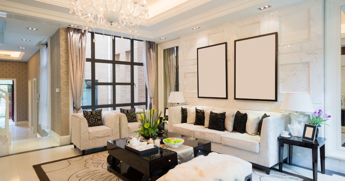 Sala de Estar Luxuosa