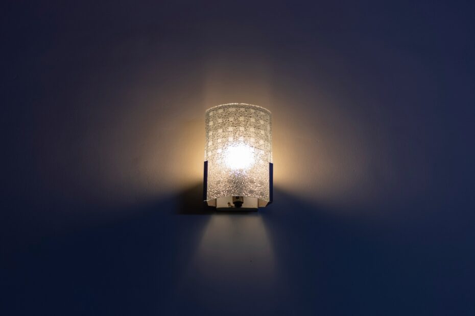 luminária de parede
