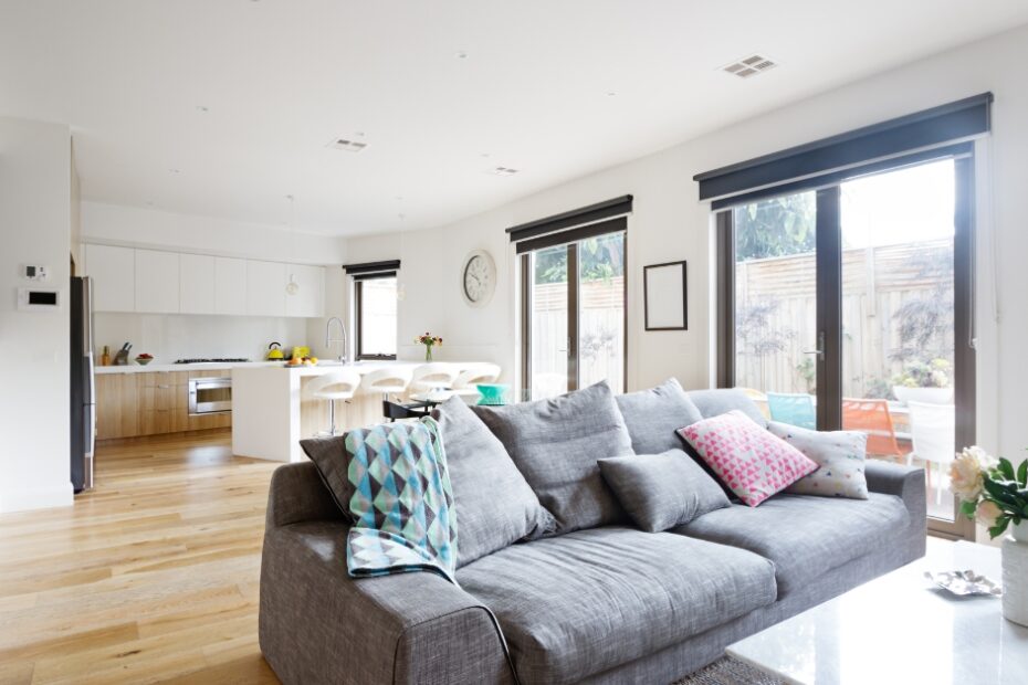 Sala com Cozinha Americana