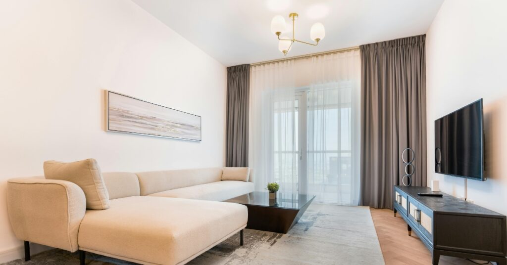 Sala de Estar e Jantar Pequena