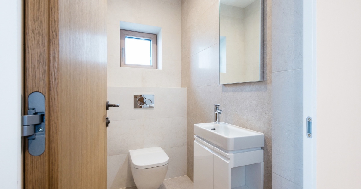 banheiros pequenos e simples