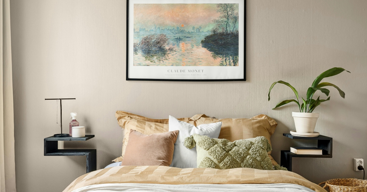 Descubra como escolher quadros para cabeceira de quarto de casal, criando um ambiente elegante e acolhedor com dicas sobre estilos, cores e posicionamento.