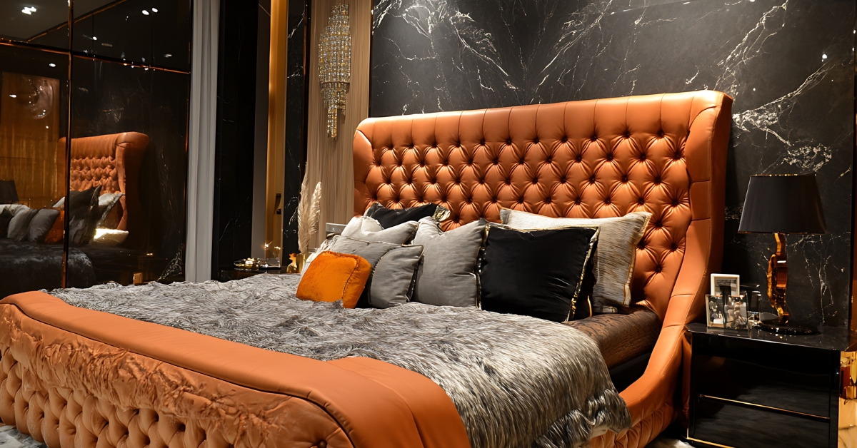 Cabeceira estofada casal, um design inovador que transforma o quarto com sofisticação e conforto, disponível em diversos estilos e tecidos.