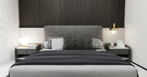 Cabeceira para cama queen ripada: A tendência de 2025 que une estilo, funcionalidade e sofisticação para transformar seu quarto.