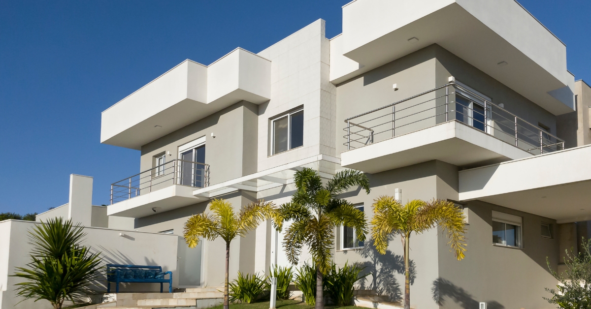 Fachada de muro moderno: descubra tendências e ideias inovadoras para transformar o exterior da sua casa com design contemporâneo e elegante.