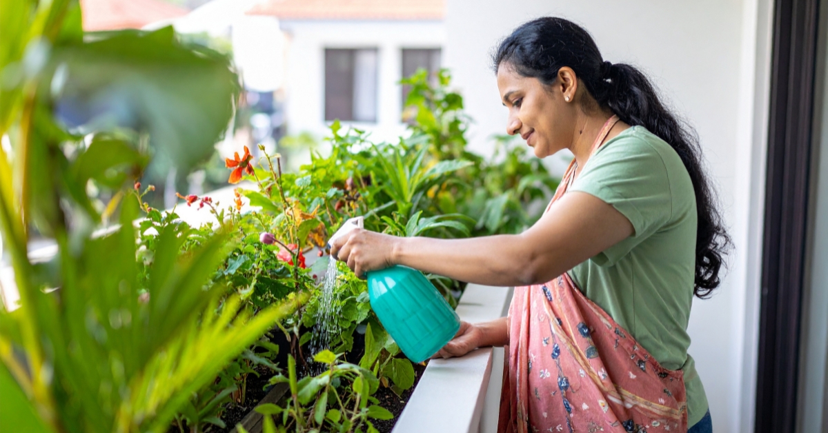 Ideias criativas para transformar sua varanda em um jardim encantador.